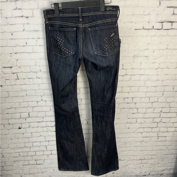 Citizens Of Humanity Women Grommet Electric Guitar Stretch Bootcut Jean Sz 26 N2 - Picture 5 of 12